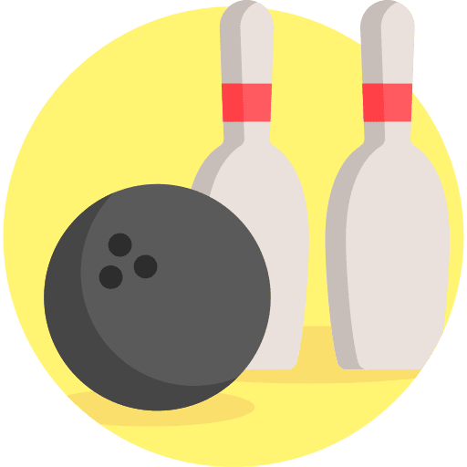 Bowling wellness bowling sports and competition icon