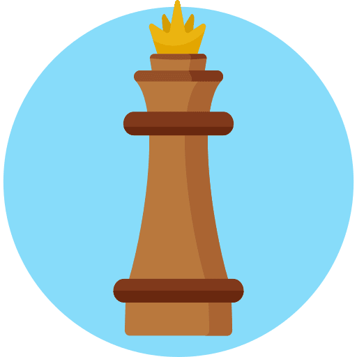 Chess tower chess entertainment icon