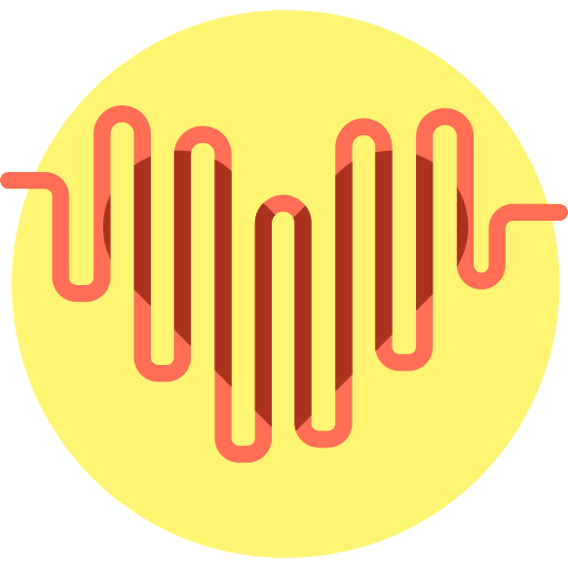 Heart electrocardiogram heart rate hobbies and free time icon