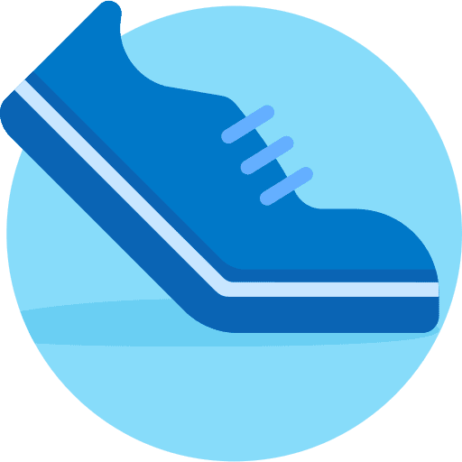 Walking commerce walk shopping icon