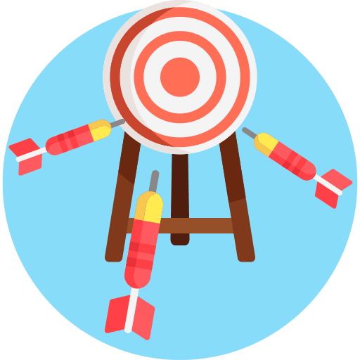 Archery arrows sports and competition sport icon