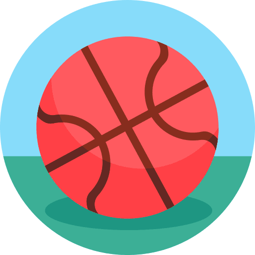 Basketball sport team sports and competition hobbies and free time icon