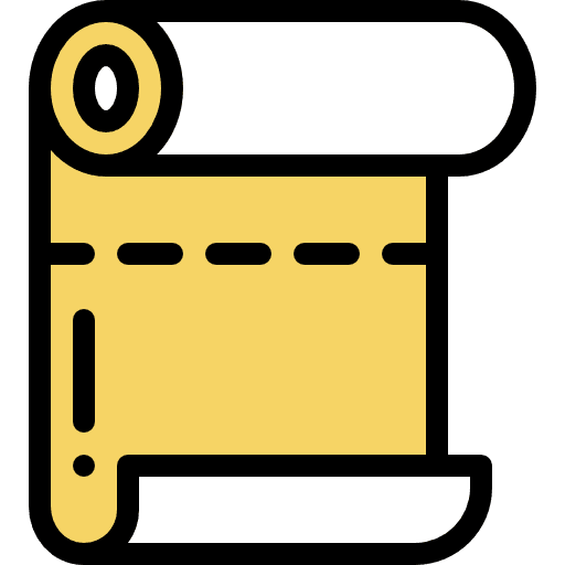 Paper roll paper rolls paper printing icon