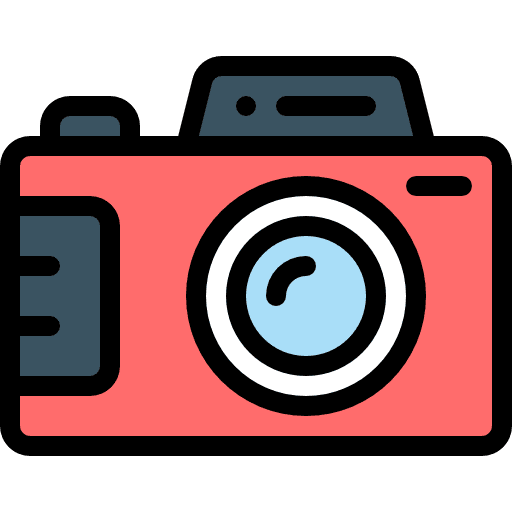 Photo camera digital camera technology icon