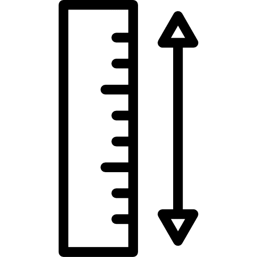 Ruler tape measure tools tools and utensils icon