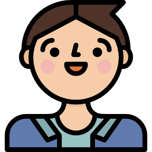 Man avatar social profile icon