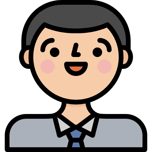 Man user profile social icon