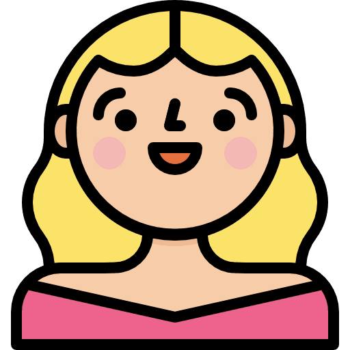 Woman avatar profile user icon