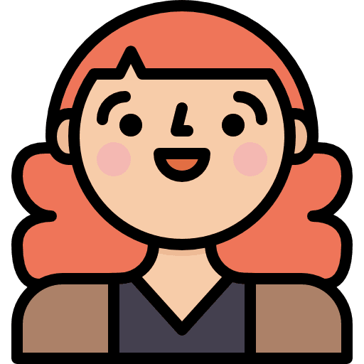 Woman social girl people icon