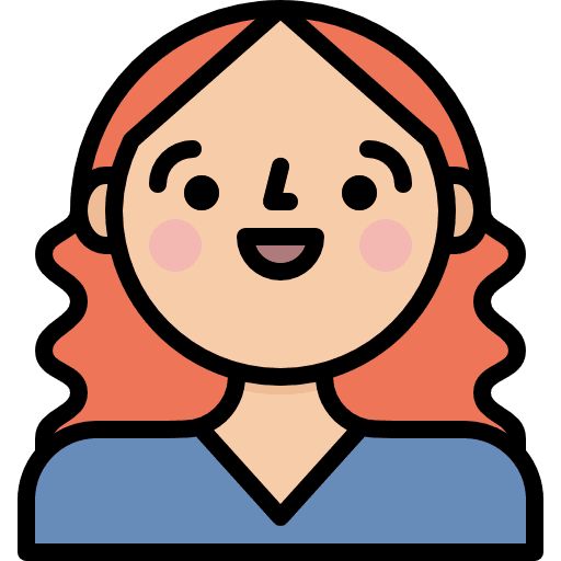 Woman social user girl icon