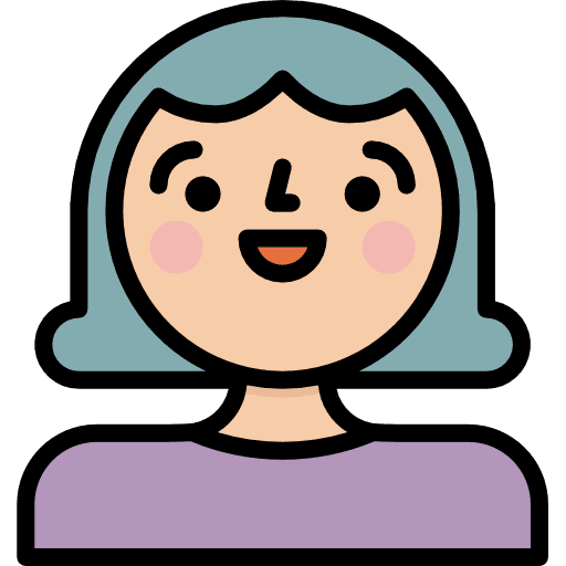 Woman user girl avatar icon