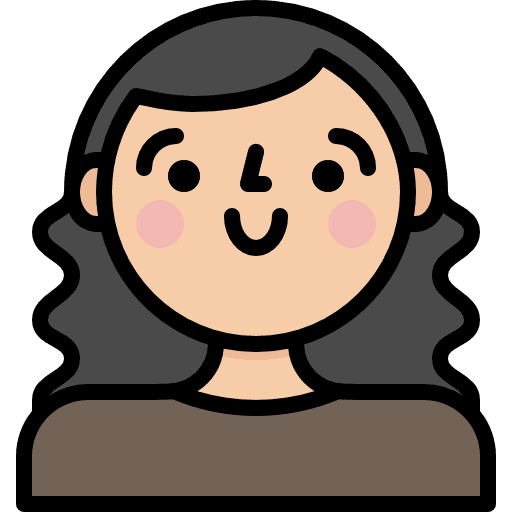 Woman avatar social people icon