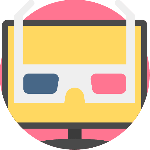 Cinema tv television tv program icon