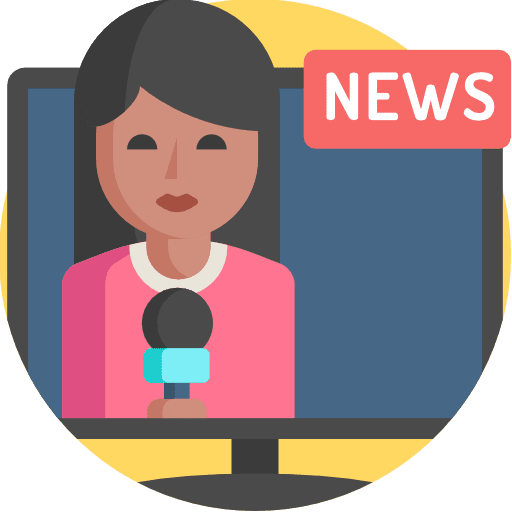 News monitor program screen icon