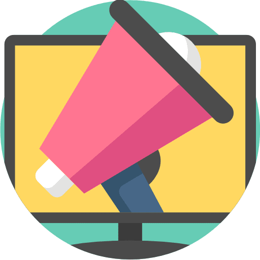 Speaker transmission tv loud icon