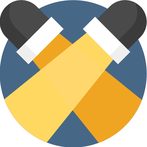 Light light electronics spotlight icon