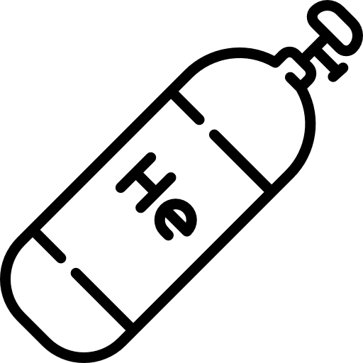 Tank helium oxygen tank pressure icon