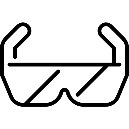 Glasses lab flask farming and gardening icon