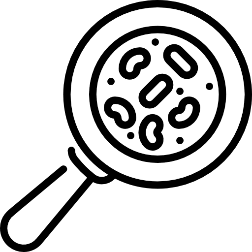 Magnifying glass study data analytics magnifying glass icon