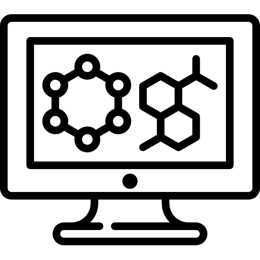 Computer zoom electronics statistics icon