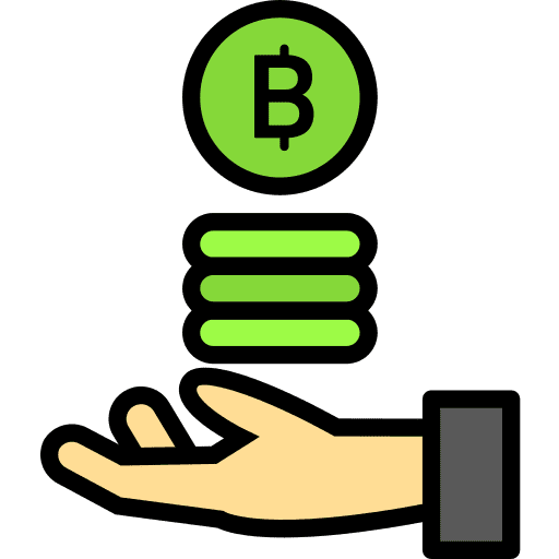 Bitcoin bitcoin business and finance coin icon
