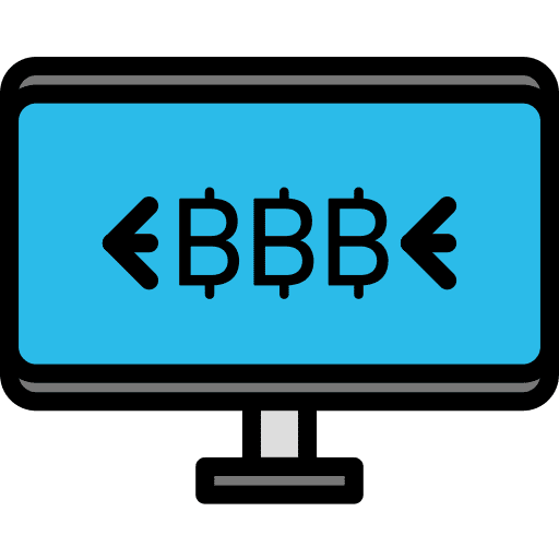 Bitcoin ui business ecommerce icon