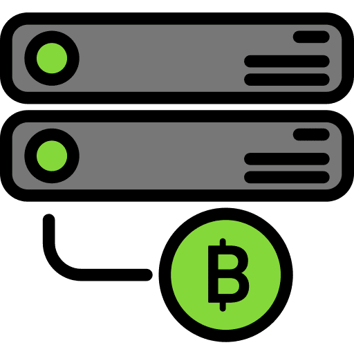 Server database network files icon