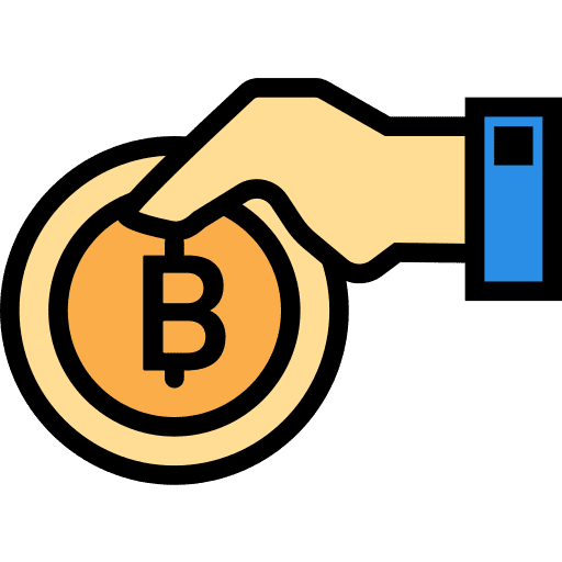 Bitcoin business and finance bitcoin coin icon