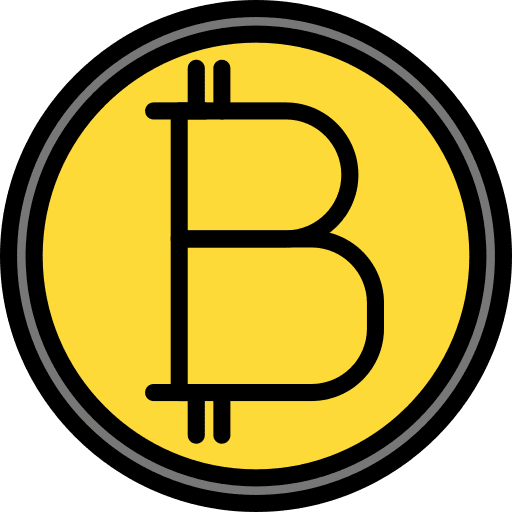 Bitcoin cash money business and finance icon