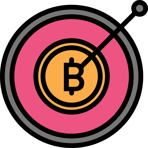 Target business and finance interface payment icon