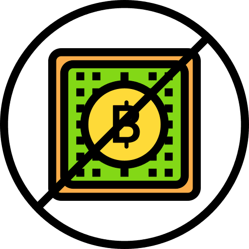Bitcoin ui cryptocurrency business and finance icon