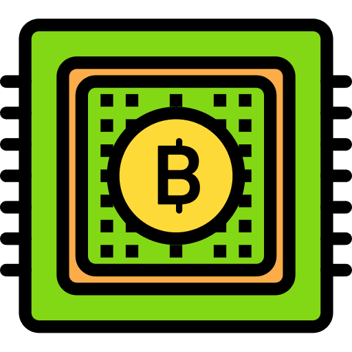 Cpu cpu business and finance technology icon