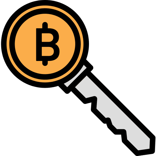 Key passkey ui door key icon