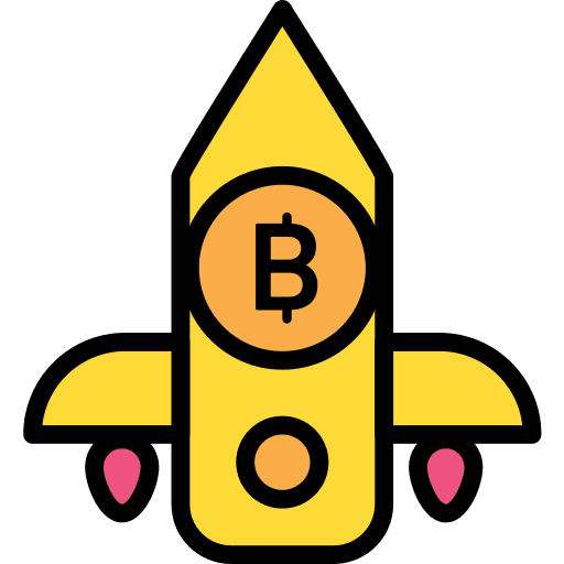 Rocket transportation rocket ship space ship launch icon