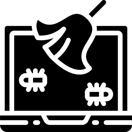 Antivirus computing security technology icon