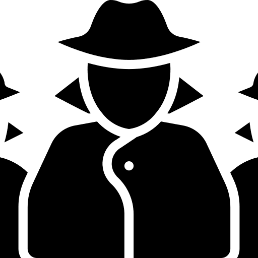 Detective sherlock holmes user avatars icon