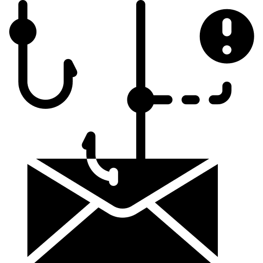 Phishing envelope communication seo and web icon