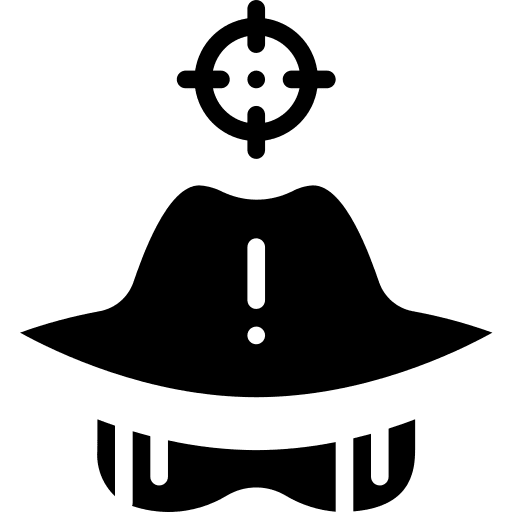 Spyware internet security password icon