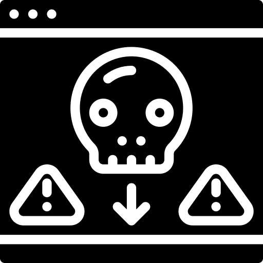 Virus interface seo and web computer icon