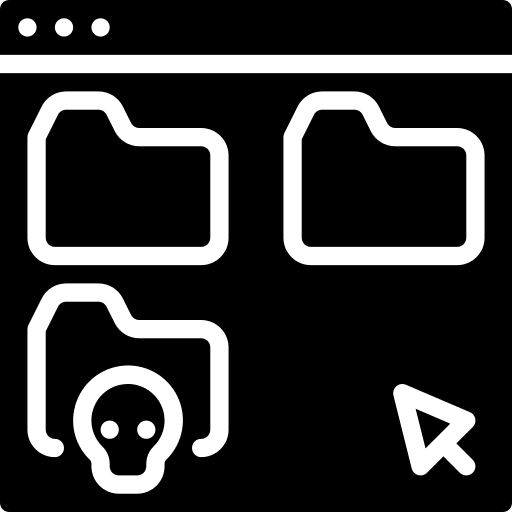 Folder email networking folder icon