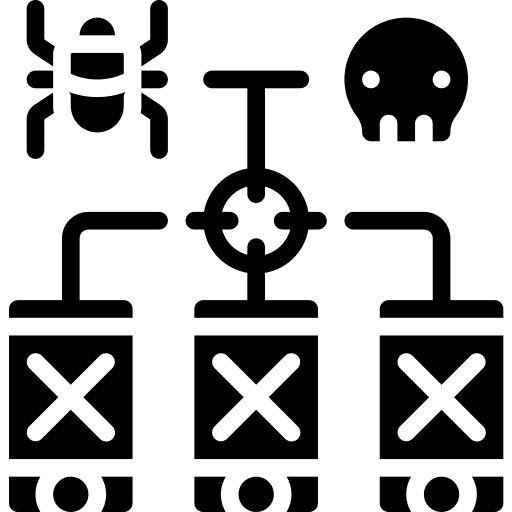 Malware seo and web mobile security icon