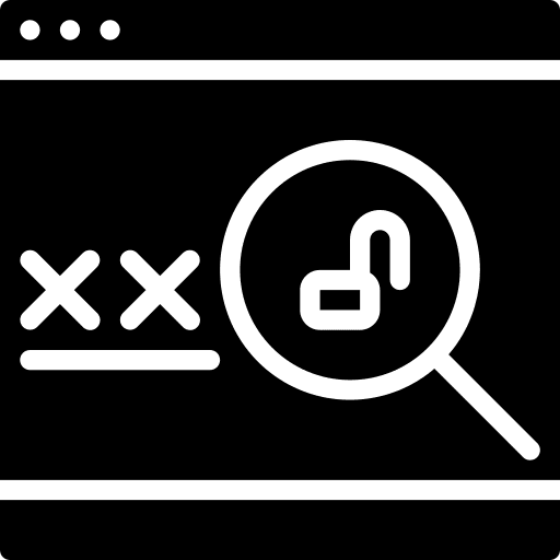 Password browser ui laptop icon