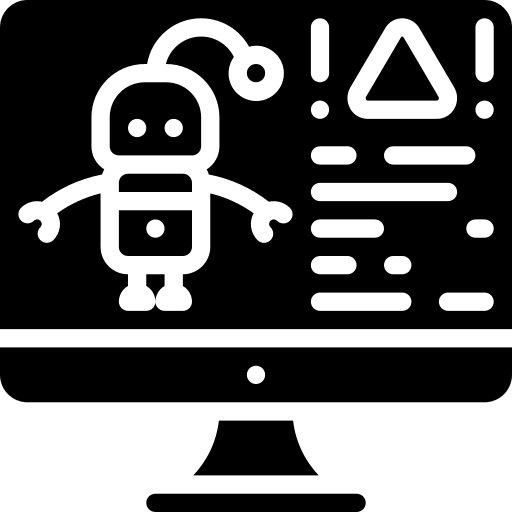 Bot electronics bot monitor icon