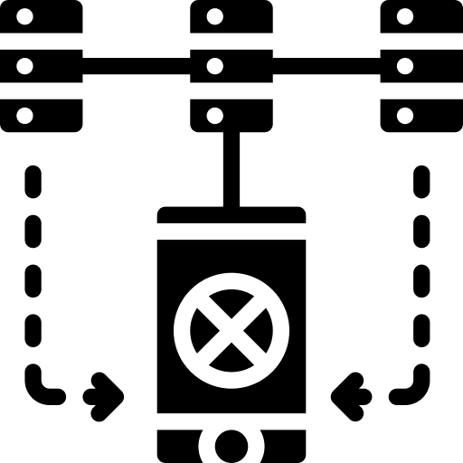 Server server technology multimedia icon