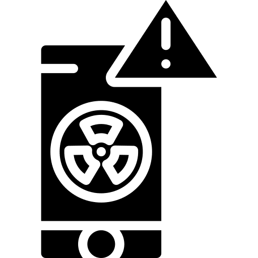 Virus electronics shapes and symbols security icon