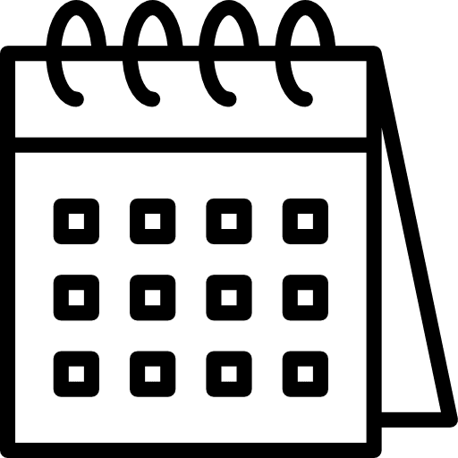 Calendar calendar years romantic date icon