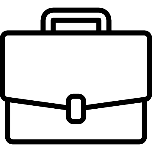 Suitcase briefcase work suitcase icon