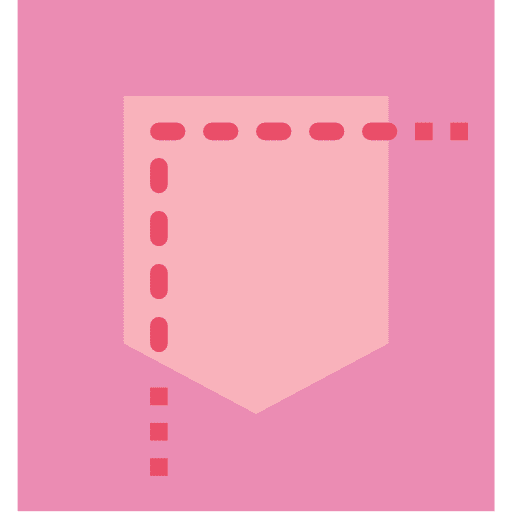 Pattern fabrics sewing edit tools icon