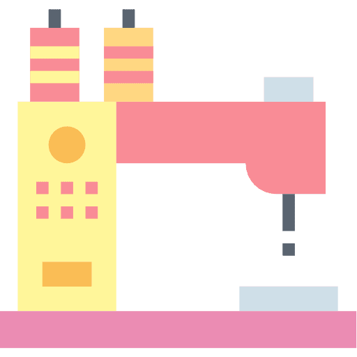 Sewing machine thread handcraft sew icon