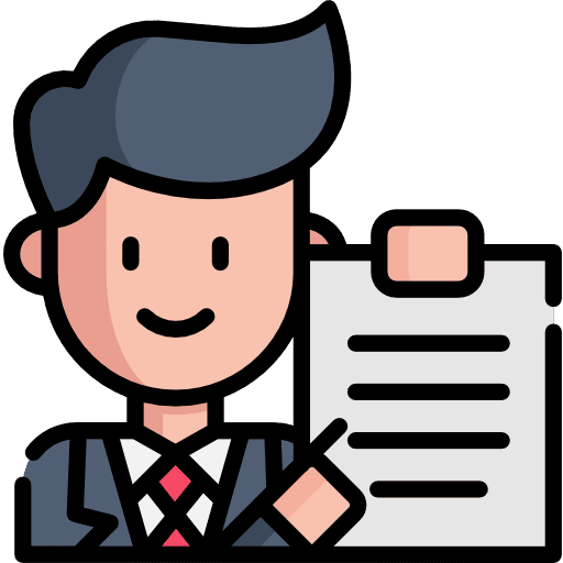 Businessman businessman file report icon
